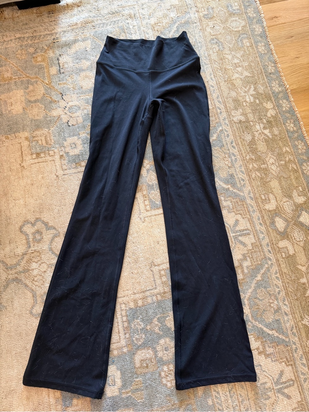 Athleta High-Waist Black straight leg yoga Pants